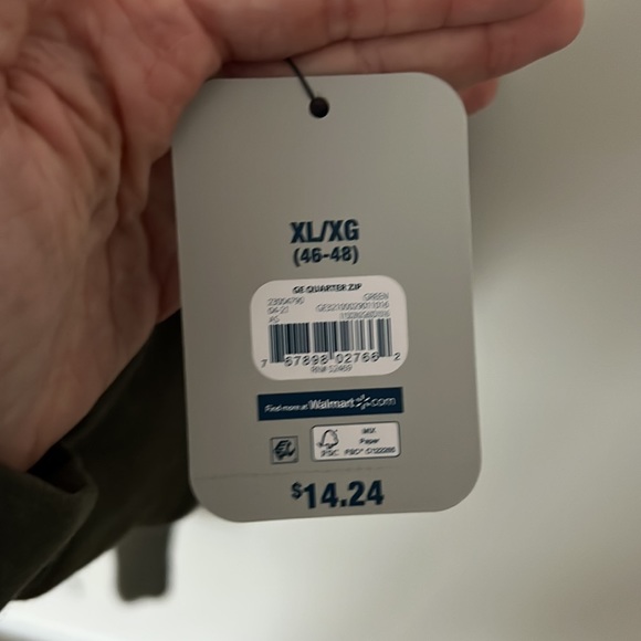 NWT men’s George Quarter-Zip - Picture 3 of 3